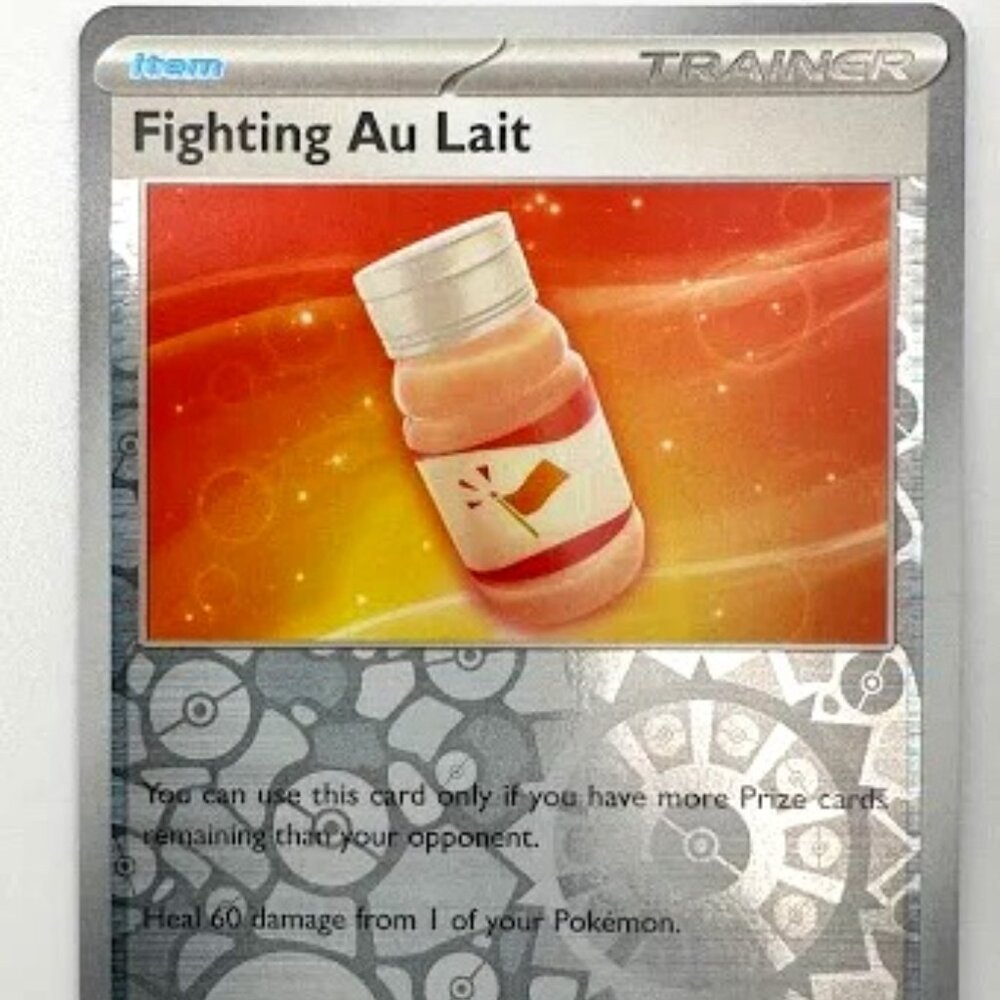 Fighting au lait reverse holo